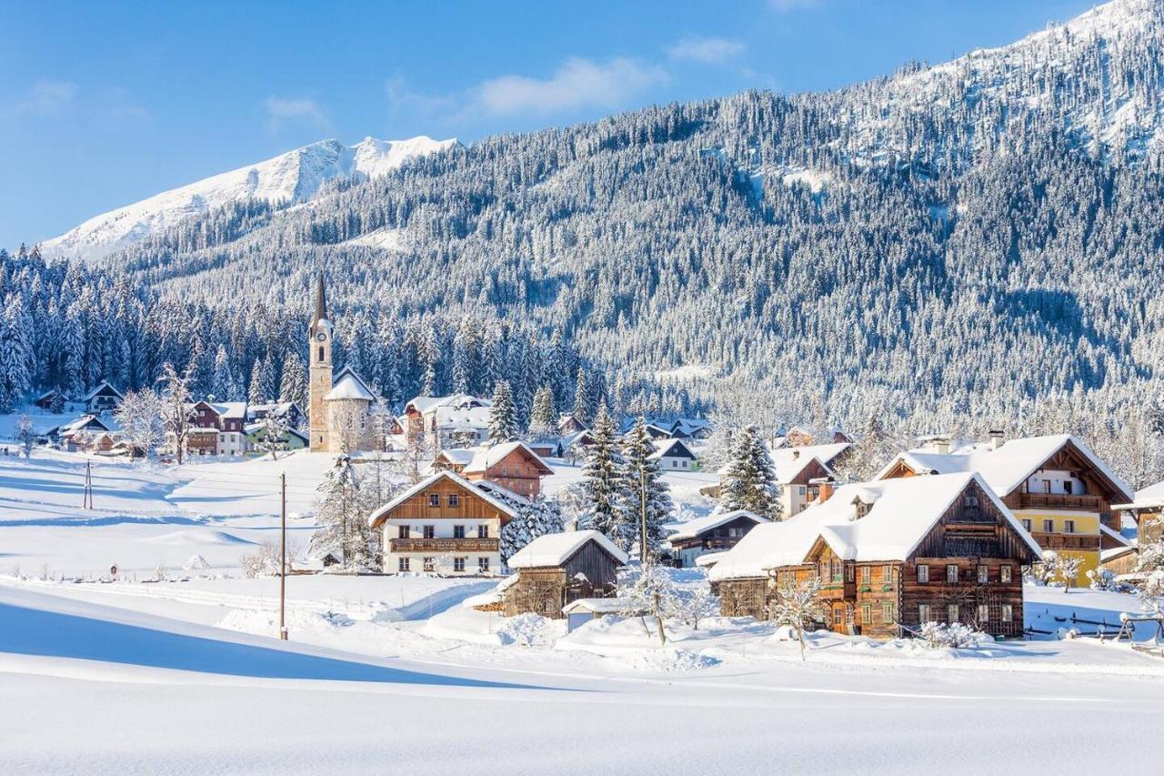 Almsternderl 2.0 - Gemuetliches Appartment In Gosau Buitenkant foto